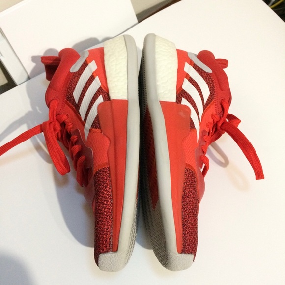 Adidas Marquee Boost Low 'Active Red' Sneakers - Picture 6 of 13